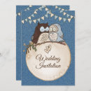 Search for blue and brown invitations Vintage