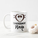 Search for playing piano mugs Musician
