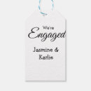 Search for engagement gift tags She said yes