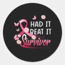 Search for beat breast cancer stickers Survivor