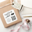 Search for two hearts wedding stickers White