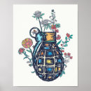 Search for grenade posters Bomb