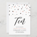 Search for ten birthday invitations Minimal