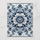 Search for portuguese tiles postcards Pattern