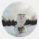 Search for funny winter stickers Snowman
