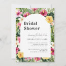 Search for palm leaves bridal shower invitations Watercolor floral
