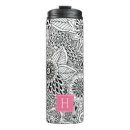 Search for monogram name travel mugs Flowers