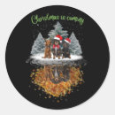 Search for dog christmas stickers Snow