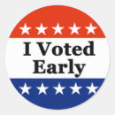 Search for early stickers Voting