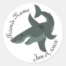 Search for cartoon shark stickers Ocean