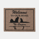 Search for rooster doormats Burlap
