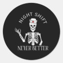 Search for night shift nurse stickers Halloween