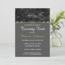 Search for marble 21st birthday invitations Chic