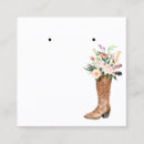 Search for boot business cards Western