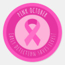 Search for detection stickers Breast cancer awareness