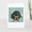 Search for crow christmas cards Bird