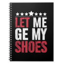 Search for shoe notebooks America