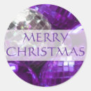 Search for purple merry christmas stickers Baubles