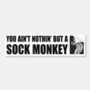 Search for monkey bumper stickers Music
