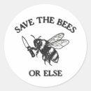 Search for save the bees stickers Honey bee