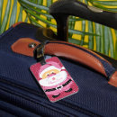Search for santa claus luggage tags Festive