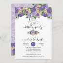 Search for lace birthday invitations Floral