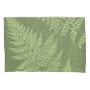 Search for ferns pillowcases Green