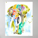 Search for animal portraits posters Elephant