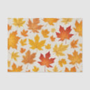 Search for maple leaf tissue paper Orange