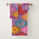 Search for tribal bath towels Geometric pattern