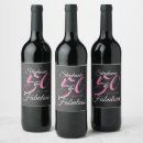 Search for 50 and fabulous wine labels Birthday