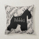 Search for miniature schnauzer cushions Black