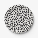 Search for dalmatian paper plates Black and white