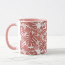 Search for tropical leaves pattern mugs Palm