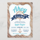 Search for anchor baby boy shower invitations Baby on board