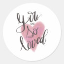 Search for you are loved stickers Illustration