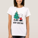 Search for peanuts christmas tshirts Charles schulz