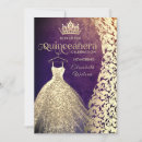 Search for gold damask invitations Tiara