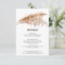 Search for rustic wedding enclosure cards Minimalist