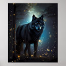 Search for black wolf posters Wildlife
