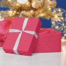 Search for red and pink striped wrapping paper Stripes