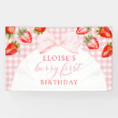 Search for berry first birthday banners Girl 1st birthday