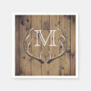 Search for antler napkins Vintage