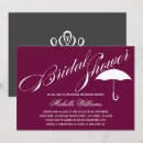 Search for umbrella bridal shower invitations Elegant