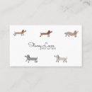 Search for dachshund dog business cards Modern