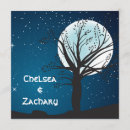Search for full moon wedding invitations Starry night