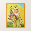 Search for spring puzzles Mucha