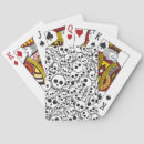 Search for skull playing cards Background