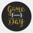 Search for football game day stickers Touchdown