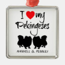 Search for pekingese christmas tree decorations For pets